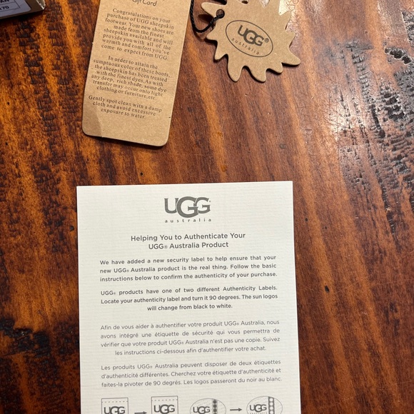 Kids UGG sweater boots size 11 GREAT SHAPE - Picture 7 of 9